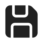 Save SVG Icon